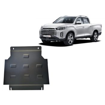   Ocelový ochranný kryt převodovky Ssangyong Musso Grand 2018-2025 SCUT