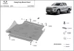 Ocelový ochranný kryt převodovky Ssangyong Musso Grand 2018-2025 SCUT