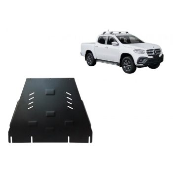   Ocelový kryt převodovky a diferenciálu SCUT pro Mercedes X-Klasse 2017-2020