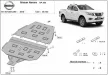 Ocelový ochranný kryt převodovky SCUT pro Nissan Navara NP300 2015-2021