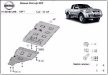 Ocelový ochranný kryt převodovky SCUT pro Nissan Navara D22 1997-2004