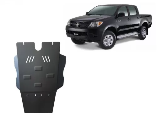 Ocelový kryt diferenciálu SCUT pro Toyota Hilux 2004-2015