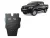 Ocelový kryt diferenciálu SCUT pro Toyota Hilux 2004-2015