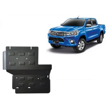   Ocelový kryt diferenciálu SCUT pro Toyota Hilux Revo 2016-2021