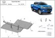 Ocelový kryt diferenciálu SCUT pro Toyota Hilux Revo 2016-2021