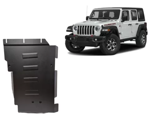 Ocelový ochranný kryt převodovky SCUT pro Jeep Wrangler JL 2017-2025