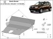 Dacia Duster - 2,5 mm ochranný kryt motoru SCUT z oceli 2010-2017
