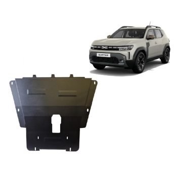  Dacia Duster - 4x2 + 4x4 2024-2025 SCUT Ocelový ochranný kryt motoru