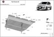 Ochranný kryt motoru SCUT z oceli pro Fiat Panda 4x4 2011-2025