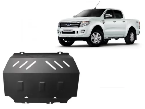 Ochranný kryt motoru z oceli pro Ford Ranger 2010-2023 SCUT