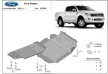 Ochranný kryt motoru z oceli pro Ford Ranger 2010-2023 SCUT