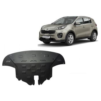 Ochranný kryt motoru Kia Sportage 2015-2019 SCUT z oceli