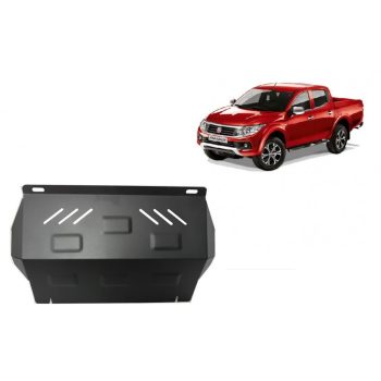   Fiat Fullback 2016-2019 SCUT Ocelový ochranný kryt chladiče