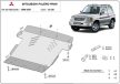 Ochranný kryt motoru SCUT pro Mitsubishi Pajero Pinin 1997-2007