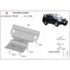   Mitsubishi Pajero 3 (V60, V70) 1999-2007 SCUT Ocelový kryt motoru a chladiče