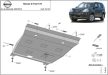 Nissan X-Trail T31 - Modell 2 2007-2013 SCUT Ochranný kryt motoru z oceli