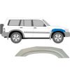 Oprava předního blatníku lepší Nissan Patrol 1998-2009