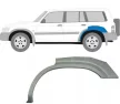 Oblouk na opravu zadního blatníku pro levý pětidveřový Nissan Patrol 1998-2009