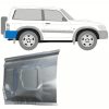   Zadní blatník zadní roh oprava panel pravý 3 dveře model Nissan Patrol 1998-2009