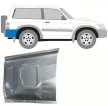 Zadní blatník zadní roh oprava panel pravý 3 dveře model Nissan Patrol 1998-2009