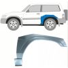   Oblouk zadního blatníku vlevo pro 3 dveřový Nissan Patrol 1998-2009