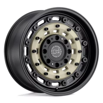   Alloy Wheel 16x8 ET-10 6x139.7 Sand ON Black Arsenal Black Rhino