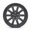   Black Rhino alu disky 17x8.5 ET10 5x150, matné, černé, Black Chase Black Rhino