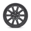 Black Rhino alu disky 17x8.5 ET10 5x150, matné, černé, Black Chase Black Rhino