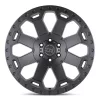   Alloy Wheel 17x9 ET-12 5x127 Matte Gunmetal Warlord Black Rhino