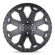Alumínium felni 17x9 ET12 6x135 Matte Gunmetal Warlord Black Rhino