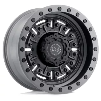   Alumínium felni 17x9.5 ET-18 5x127 Textured Matte Gunmetal Abrams Black Rhino