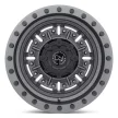 Alumínium felni 17x9.5 ET-18 5x127 Textured Matte Gunmetal Abrams Black Rhino