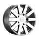 Alumínium felni 18x8 ET48 5x130 Gloss Gunmetal W/ Mirror-cut Face Journey Black Rhino