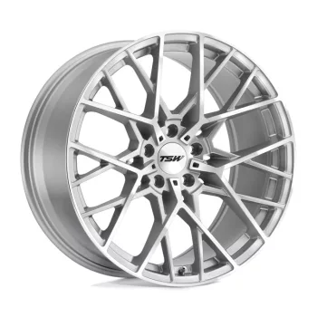   Alumínium felni 18x8.5 ET40 5x114.3 Sebring Silver W/ Mirror CUT Face TSW