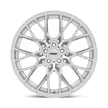 Alumínium felni 18x8.5 ET42 5x108 Sebring Silver W/ Mirror CUT Face TSW