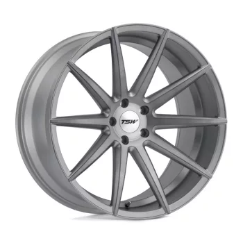   Alumínium felni 19x8.5 ET35 5x120 Clypse Titanium W/ Matte Brushed Face TSW