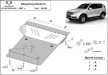 Ochranný kryt motoru SsangYong Rexton 2007-2017 SCUT z oceli
