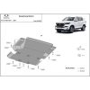 Ocelový kryt motoru SsangYong Rexton 2017-2025 SCUT