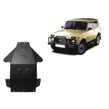 Ochranný kryt motoru z oceli pro Lada Niva 1995-2020 SCUT