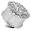 Alumínium felni 20x8.5 ET35 5x120 Sebring Silver W/ Mirror CUT Face TSW