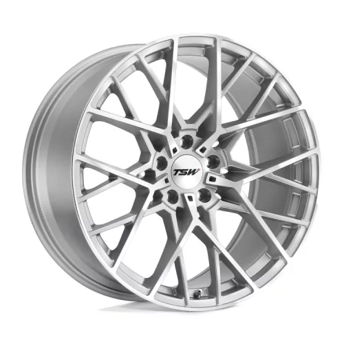 Alumínium felni 20x8.5 ET40 5x114.3 Sebring Silver W/ Mirror CUT Face TSW