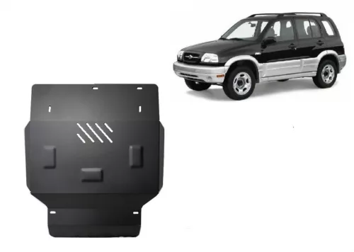 Ochranný kryt motoru SCUT od oceli pro Suzuki Grand Vitara 1999-2005