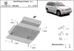 Kryt motoru SCUT od oceli pro Suzuki Grand Vitara XL-7 1998-2009