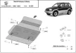 Ochranný kryt motoru SCUT od oceli pro Suzuki Grand Vitara 1999-2005