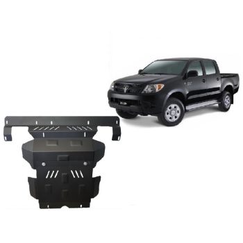   Ocelový kryt motoru a chladiče SCUT pro Toyota Hilux 2004-2015