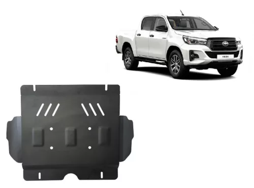 Ocelový kryt motoru SCUT pro Toyota Hilux Invincible 2021-2025