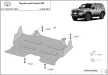 Ochranný kryt motoru SCUT z oceli pro Toyota Land Cruiser 250 2024-2025