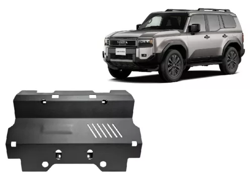 Ochranný kryt chladiče SCUT z oceli pro Toyota Land Cruiser 250 2024-2025