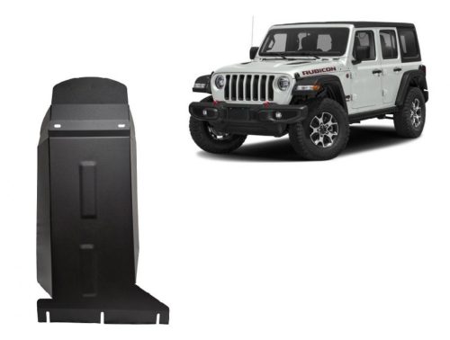 Ochranný kryt motoru SCUT od oceli pro Jeep Wrangler JL 2017-2025
