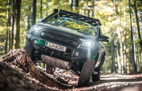 RIVAL4x4 hliníkový přední nárazník s držákem navijáku s LED světlem pro Ford Ranger PX 2011-2015 ;2015-2018; 2019→